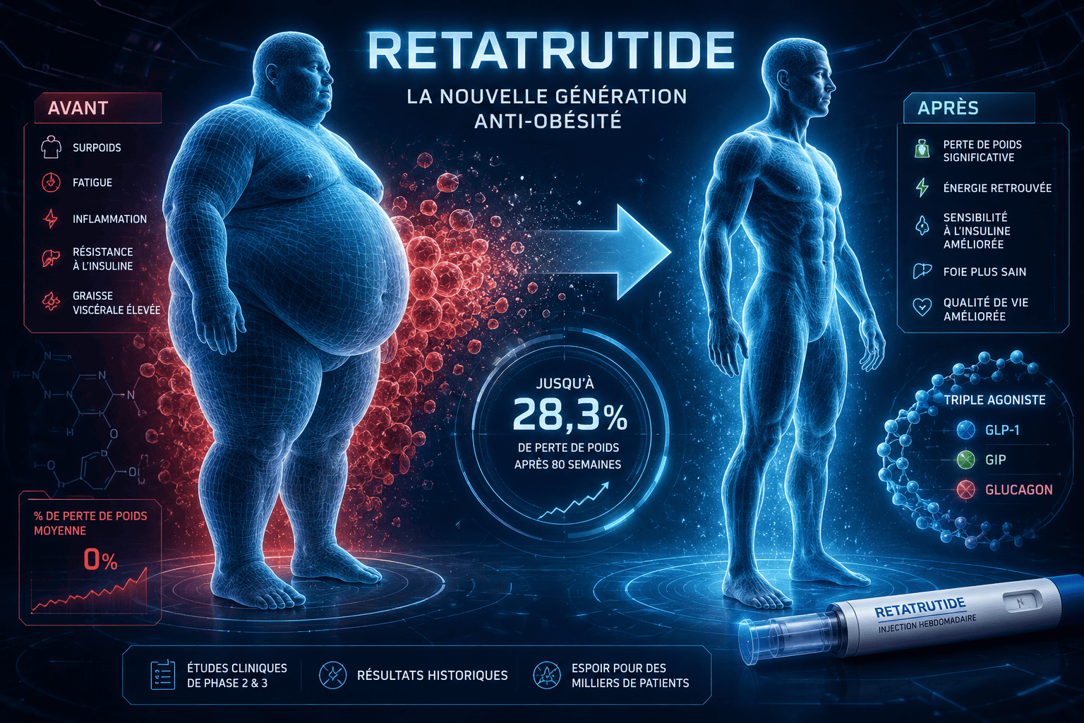 Est ce que le Rétatrutide  fait- il Vraiment Maigrir ?